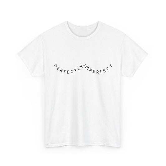 Perfectly Imperfect Unisex Heavy Cotton Tee