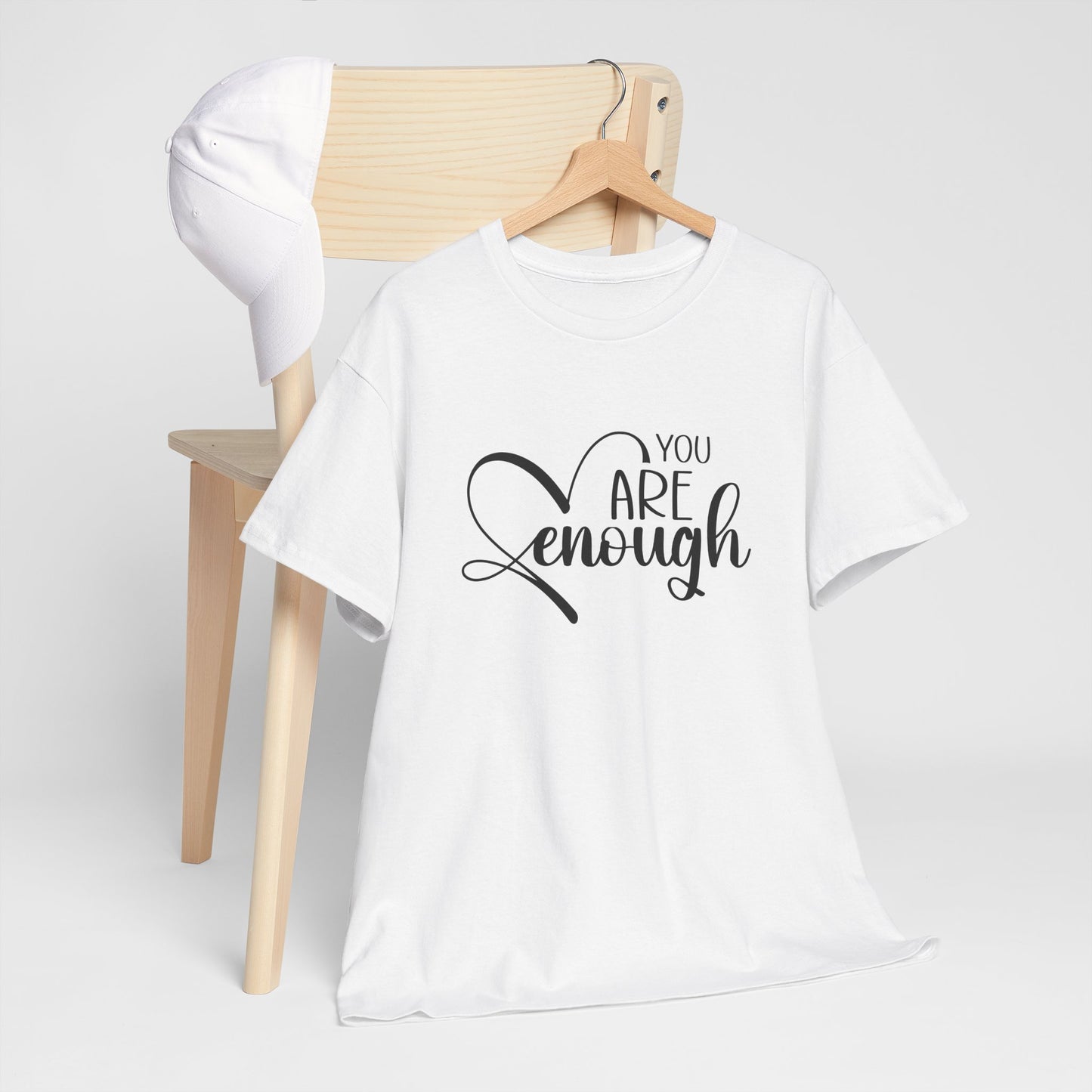 You are enough Unisex Heavy Cotton Tee