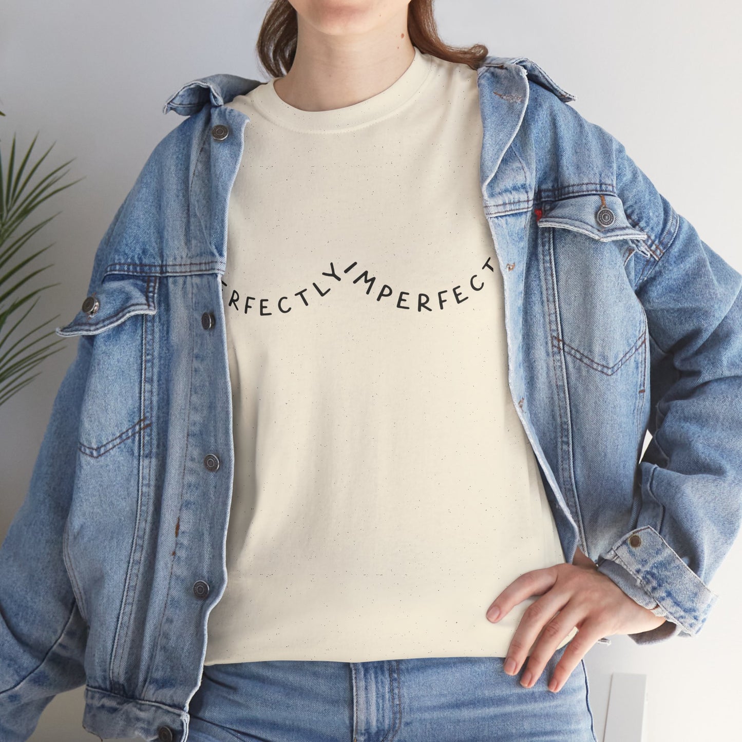 Perfectly Imperfect Unisex Heavy Cotton Tee