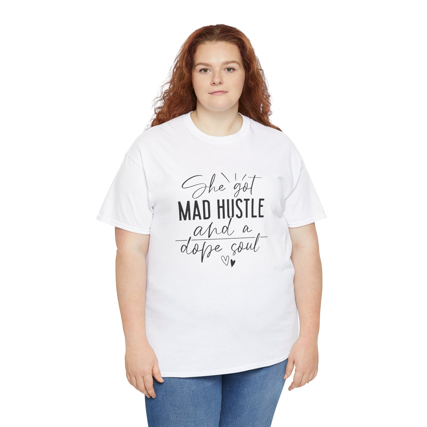 Mad Hustle & Dope Soul Unisex Heavy Cotton Tee