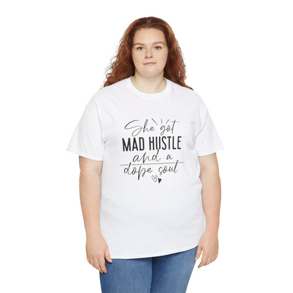 Mad Hustle & Dope Soul Unisex Heavy Cotton Tee