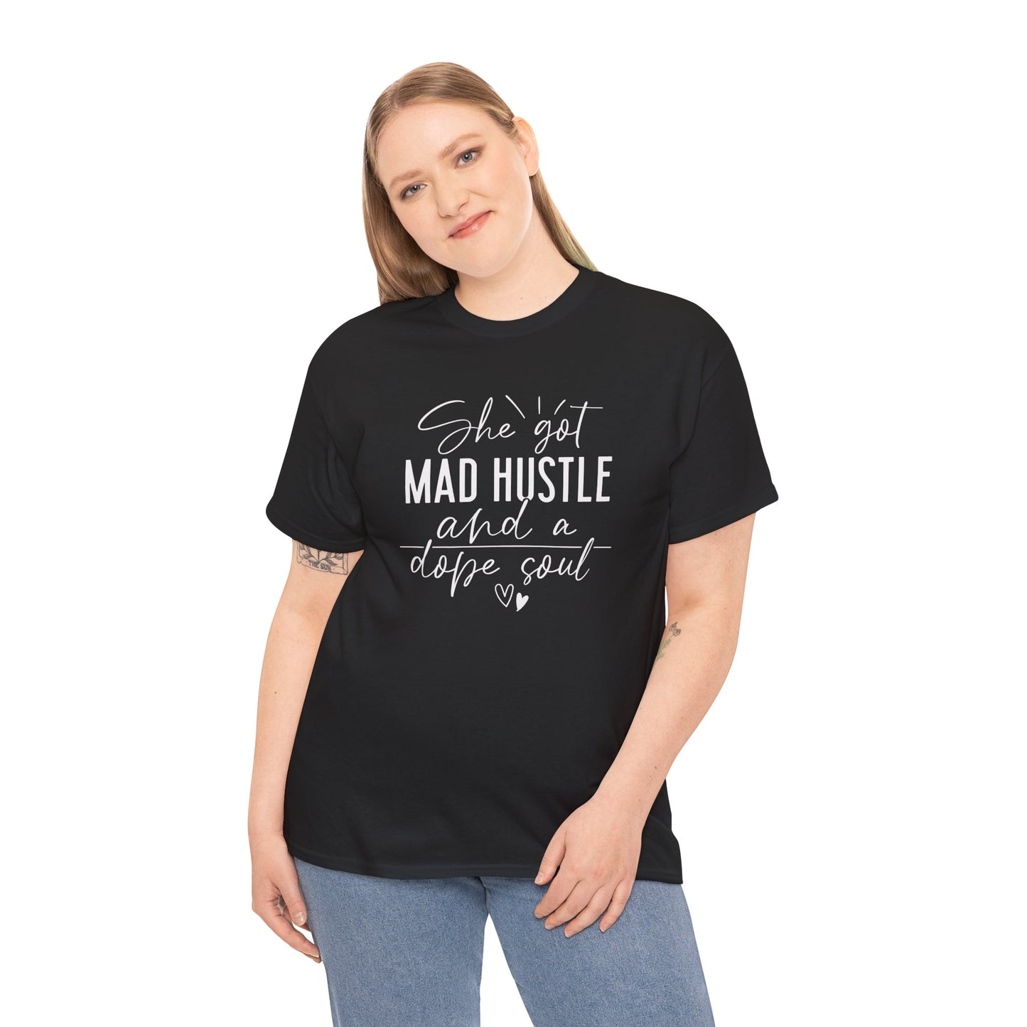 Mad Hustle & Dope Soul Unisex Heavy Cotton Tee
