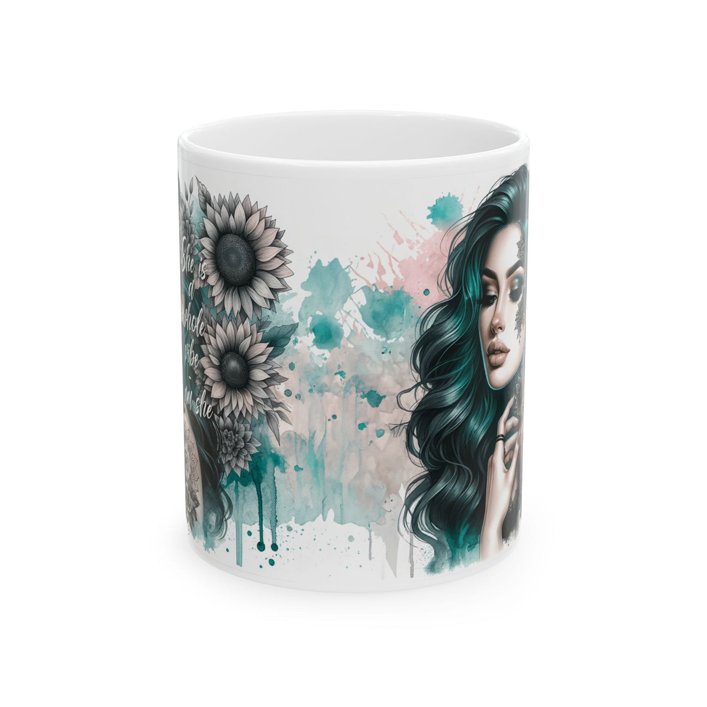 She is a whole vibe limited Edition Mugs