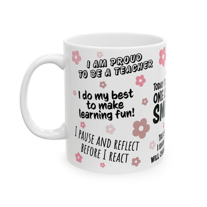 Teachers Affirmations Cup