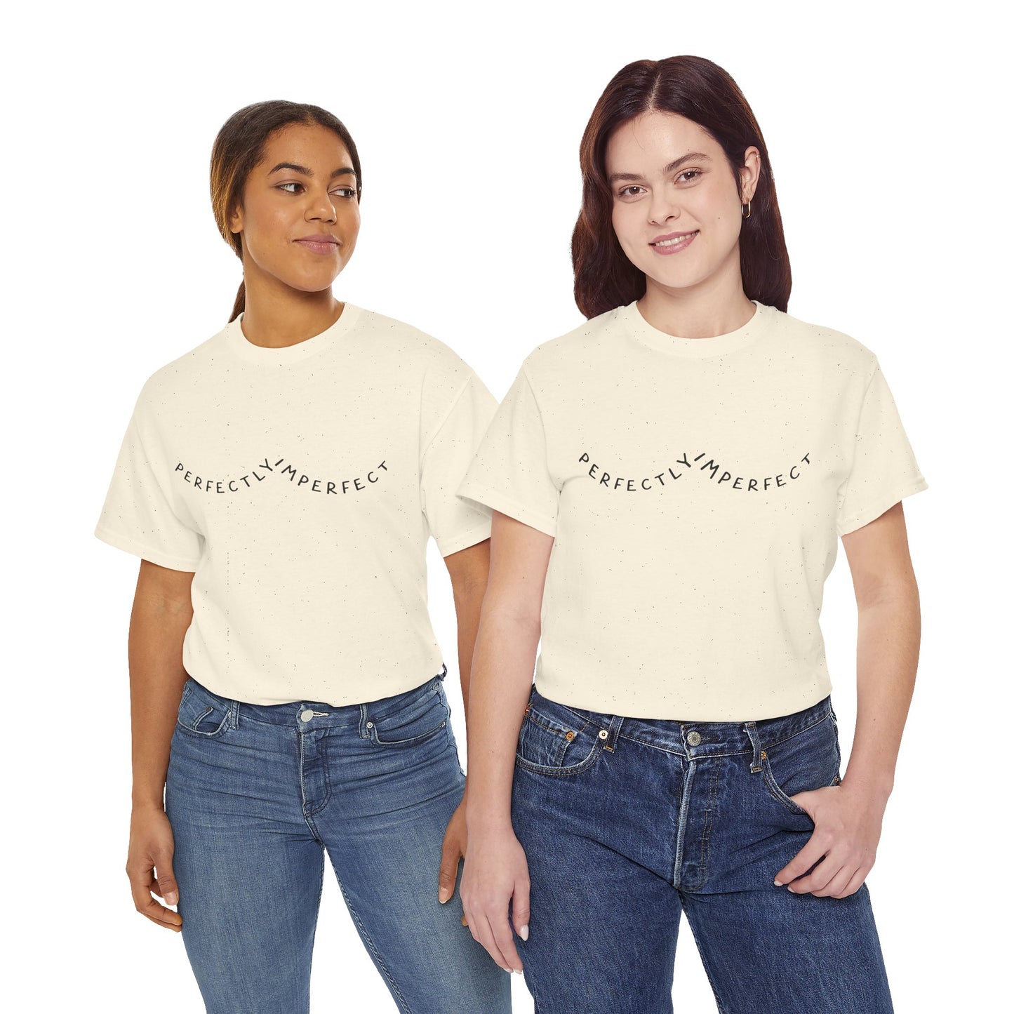 Perfectly Imperfect Unisex Heavy Cotton Tee