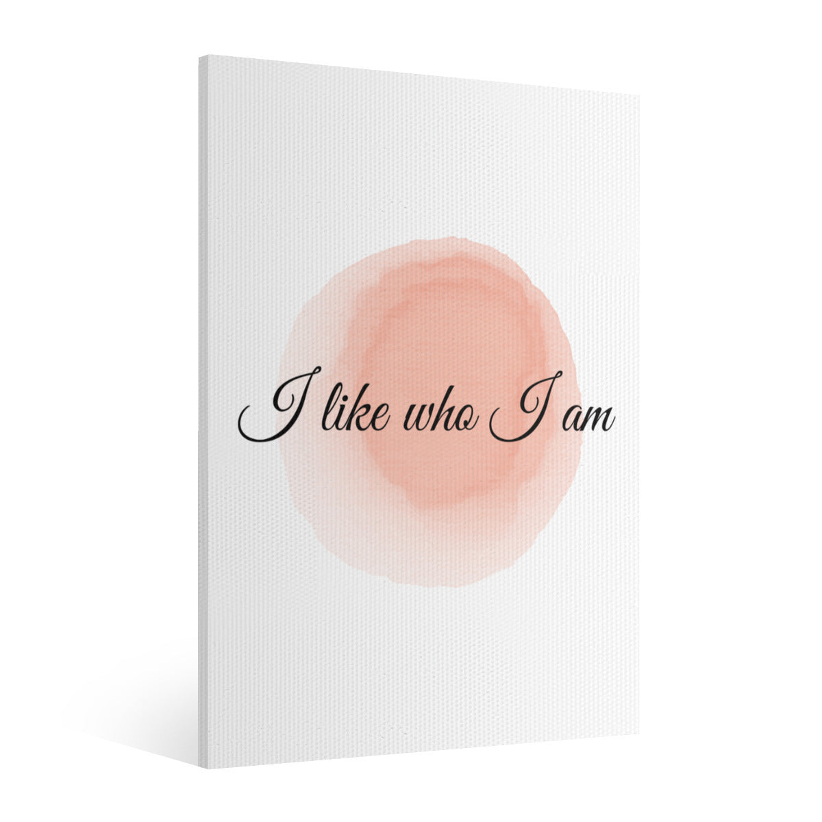 I Like Who I Am-Watercolor Poster – Celebrate Self-Love