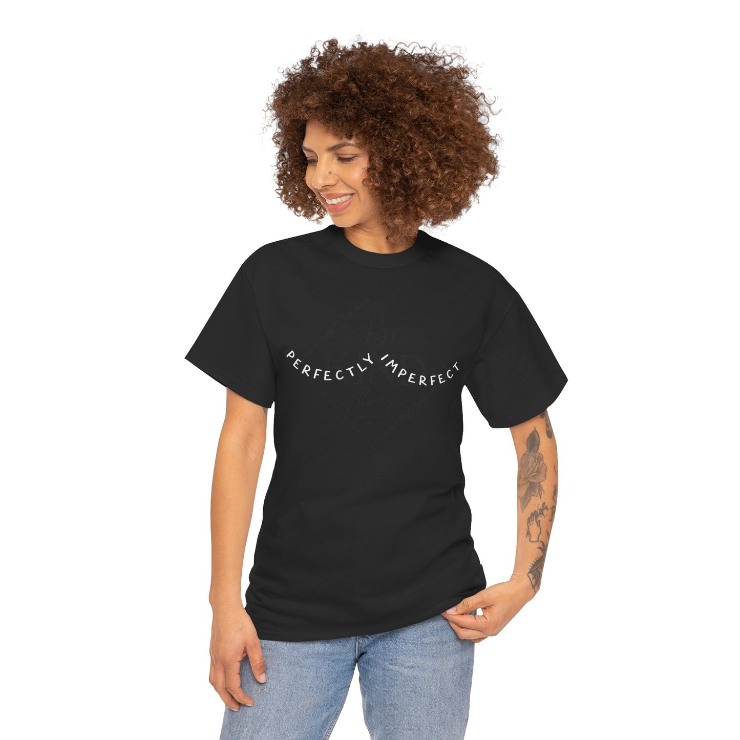 Perfectly Imperfect Unisex Heavy Cotton Tee