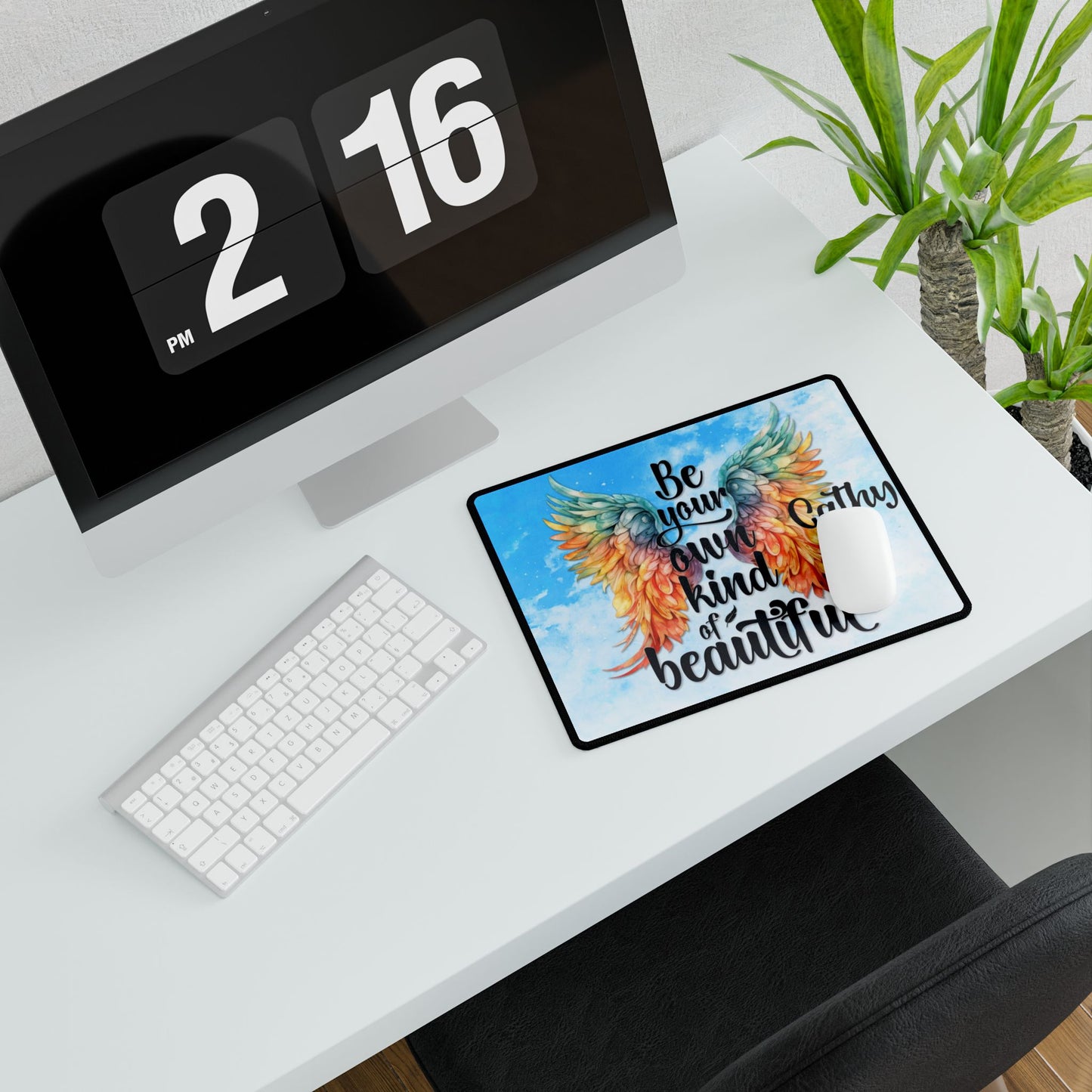 Be Your Own Kind of Beautiful -Customisable Mouse Pad (Rectangle)