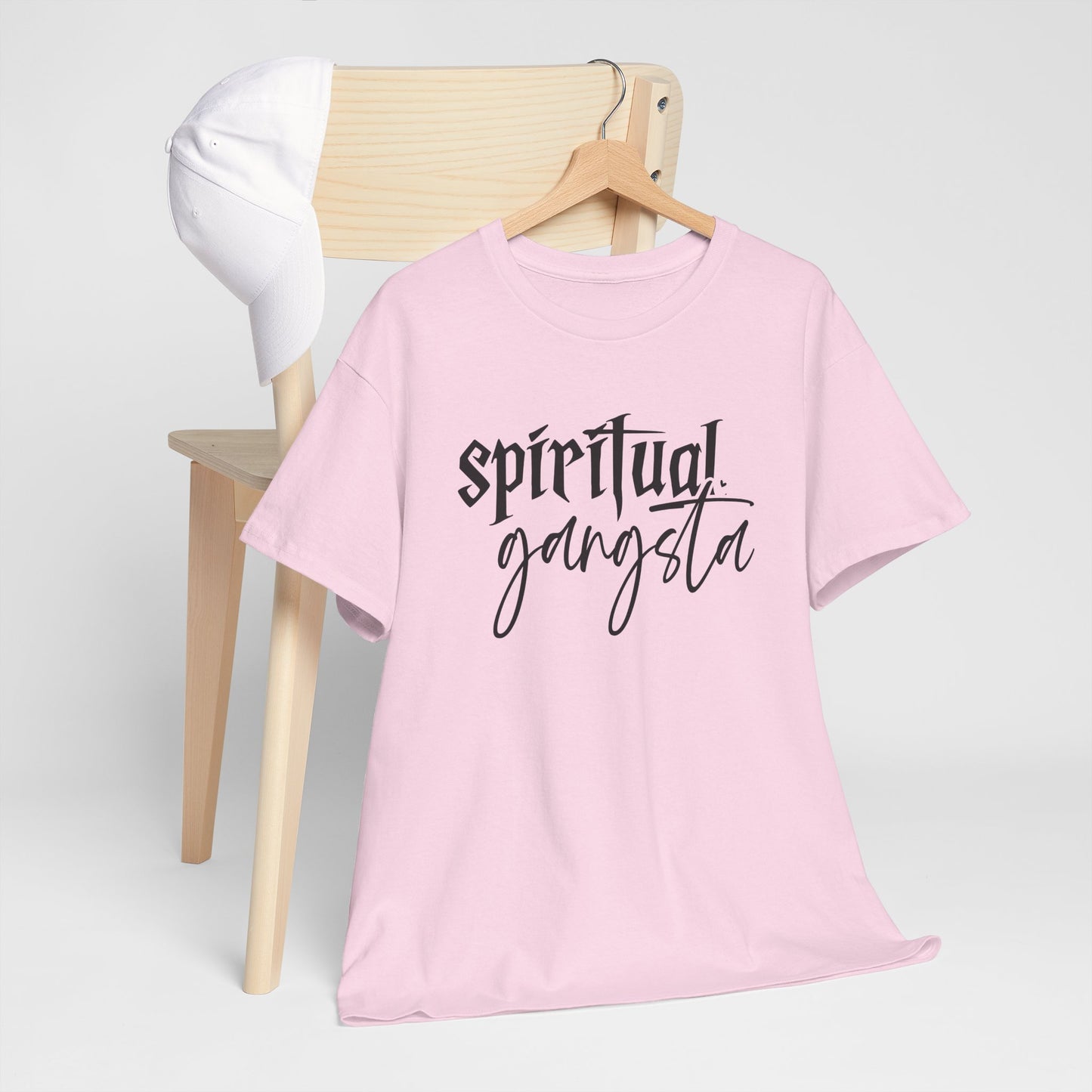 Spiritual gangsta Unisex Heavy Cotton Tee