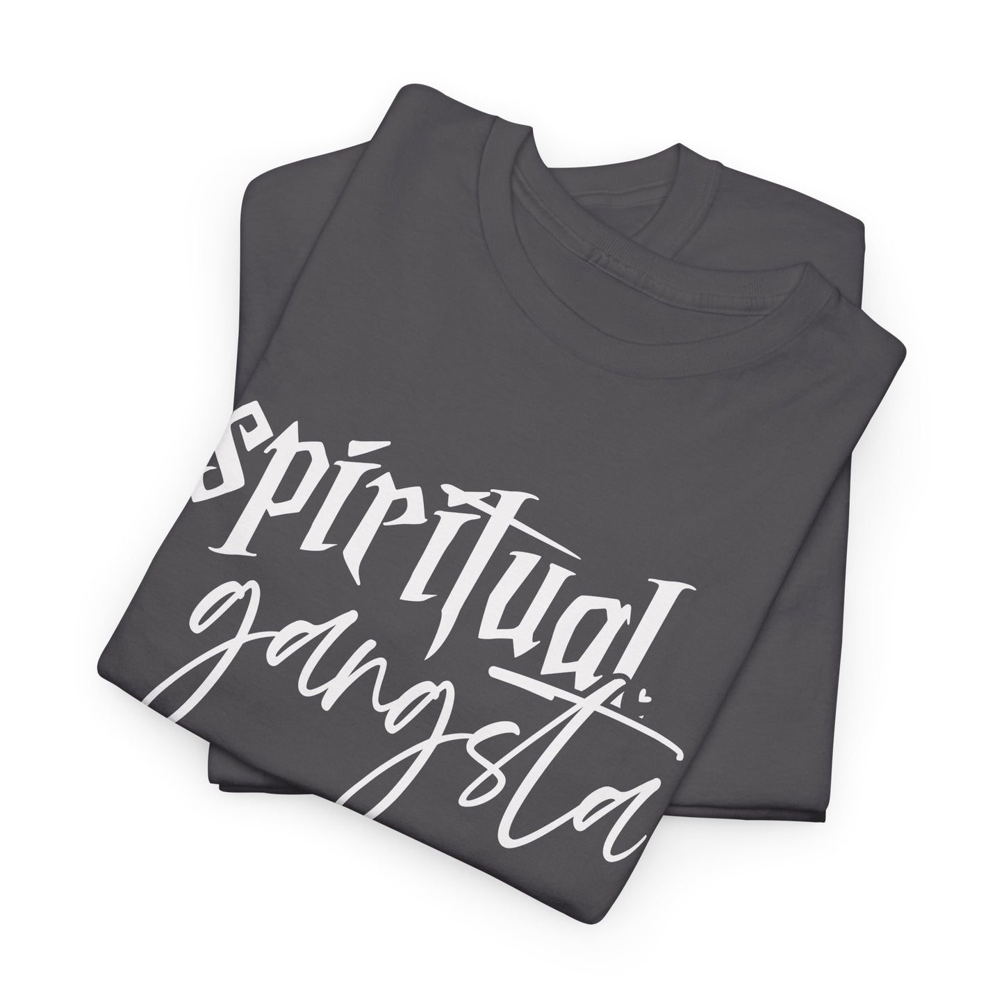 Spiritual gangsta Unisex Heavy Cotton Tee