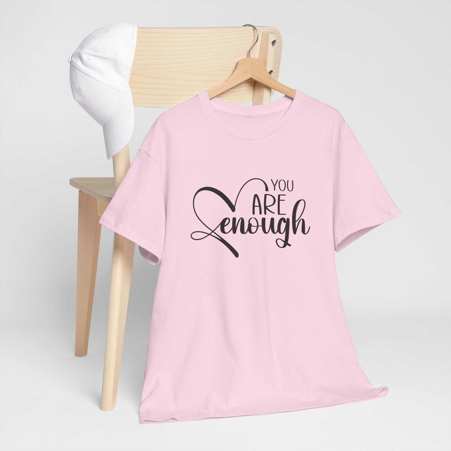 You are enough Unisex Heavy Cotton Tee