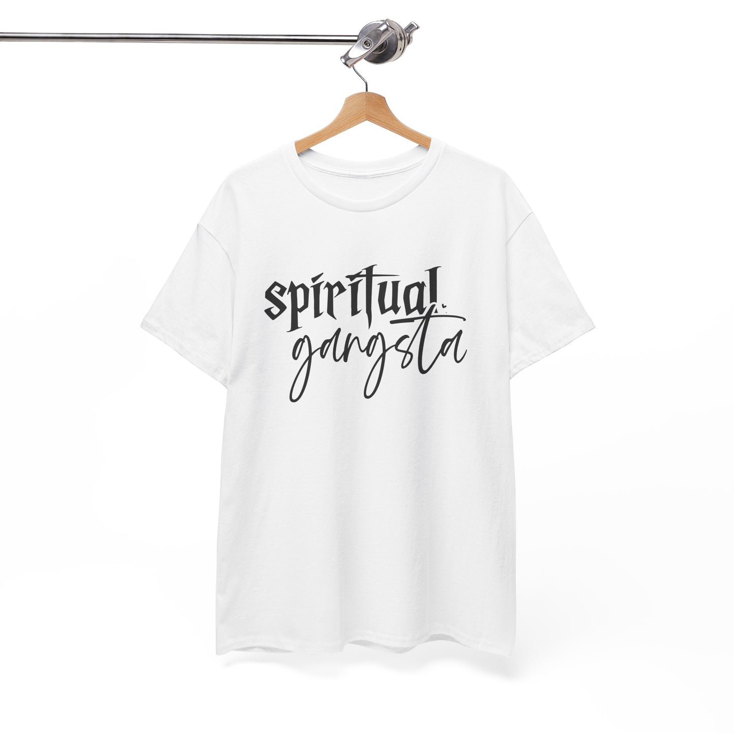 Spiritual gangsta Unisex Heavy Cotton Tee