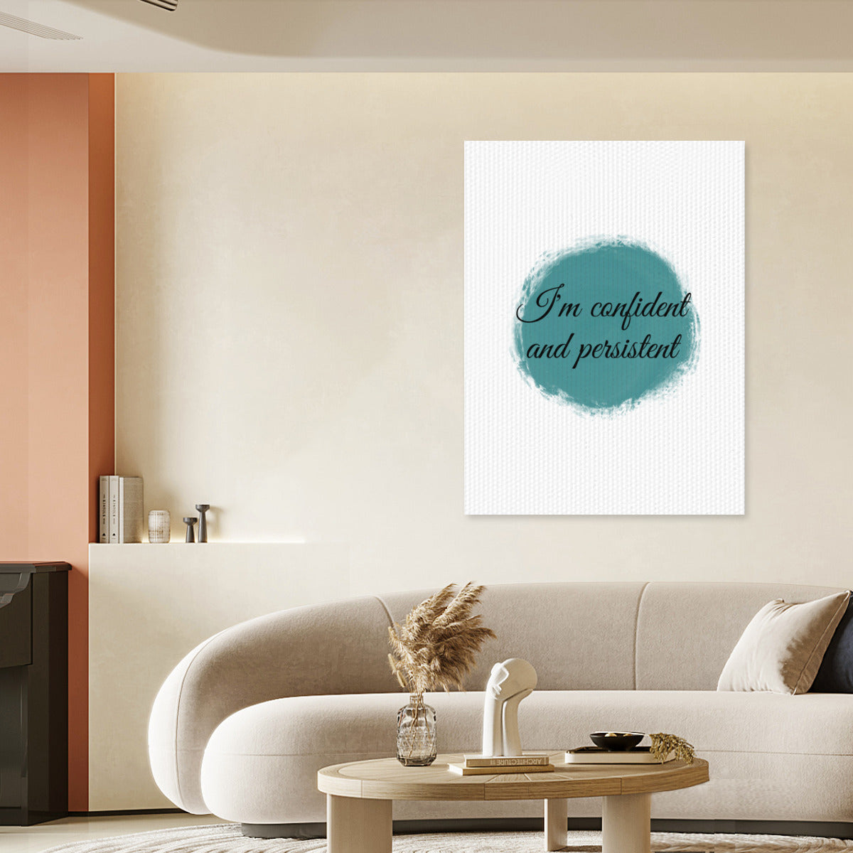 "I’m Confident and Persistent" Posters – Empower Your Space