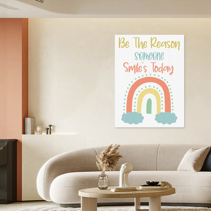 Be the Reason Someone Smiles Today Poster – Spread Joy