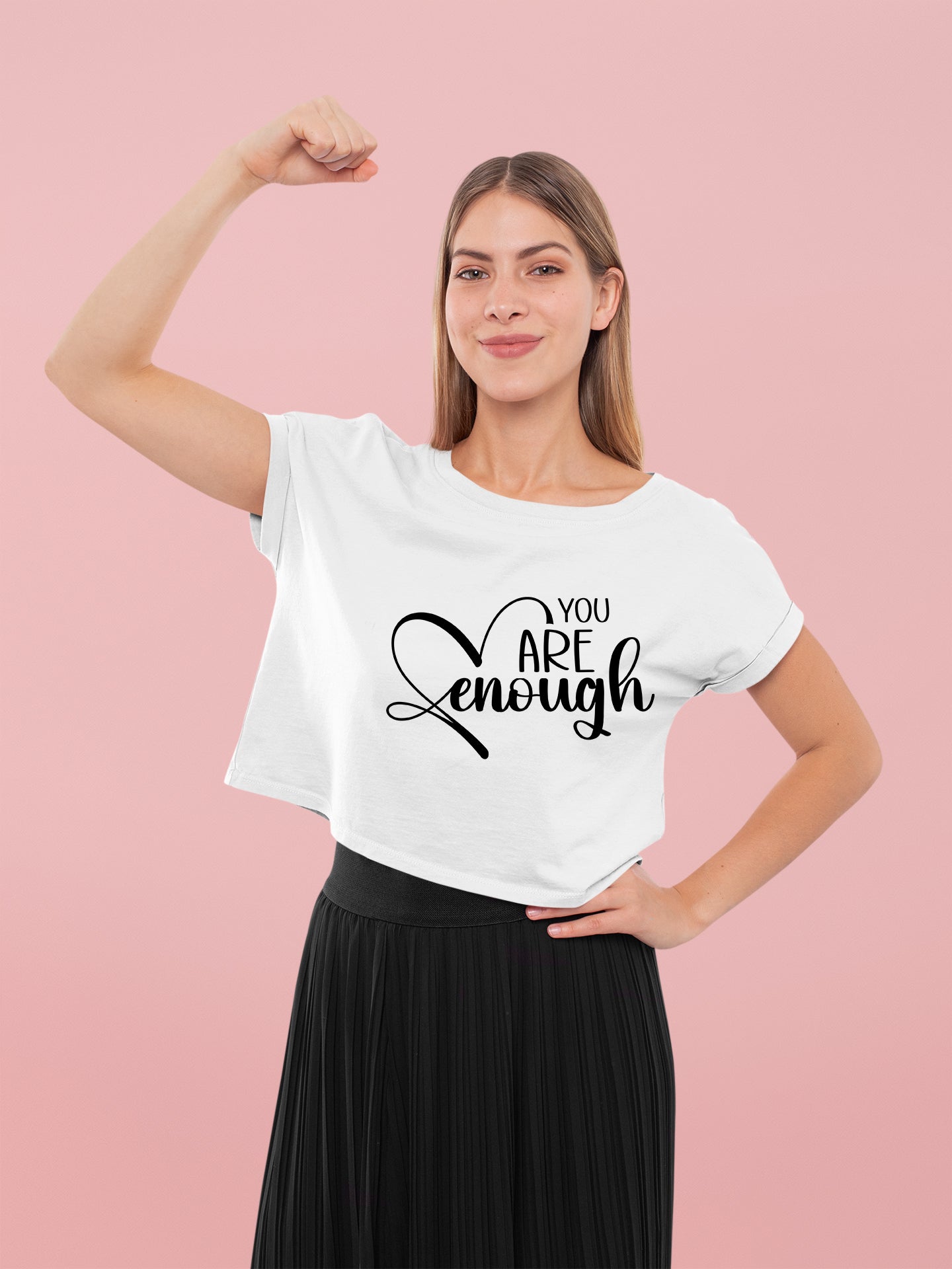You are enough Unisex Heavy Cotton Tee
