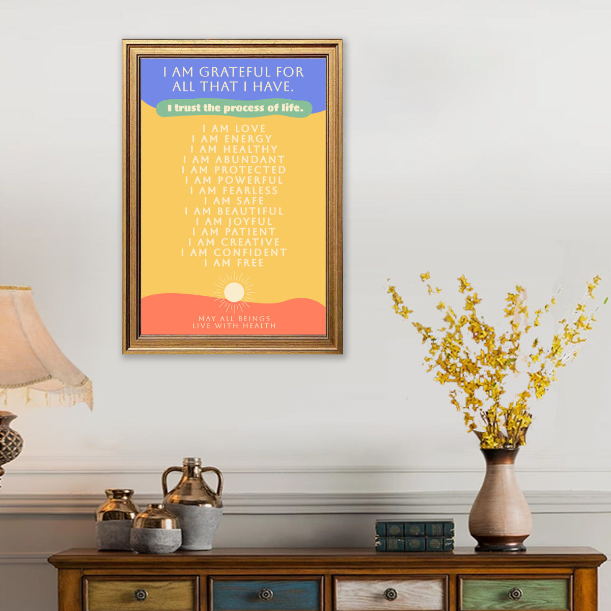 Gratitude Poster – Embrace Positivity and Appreciation