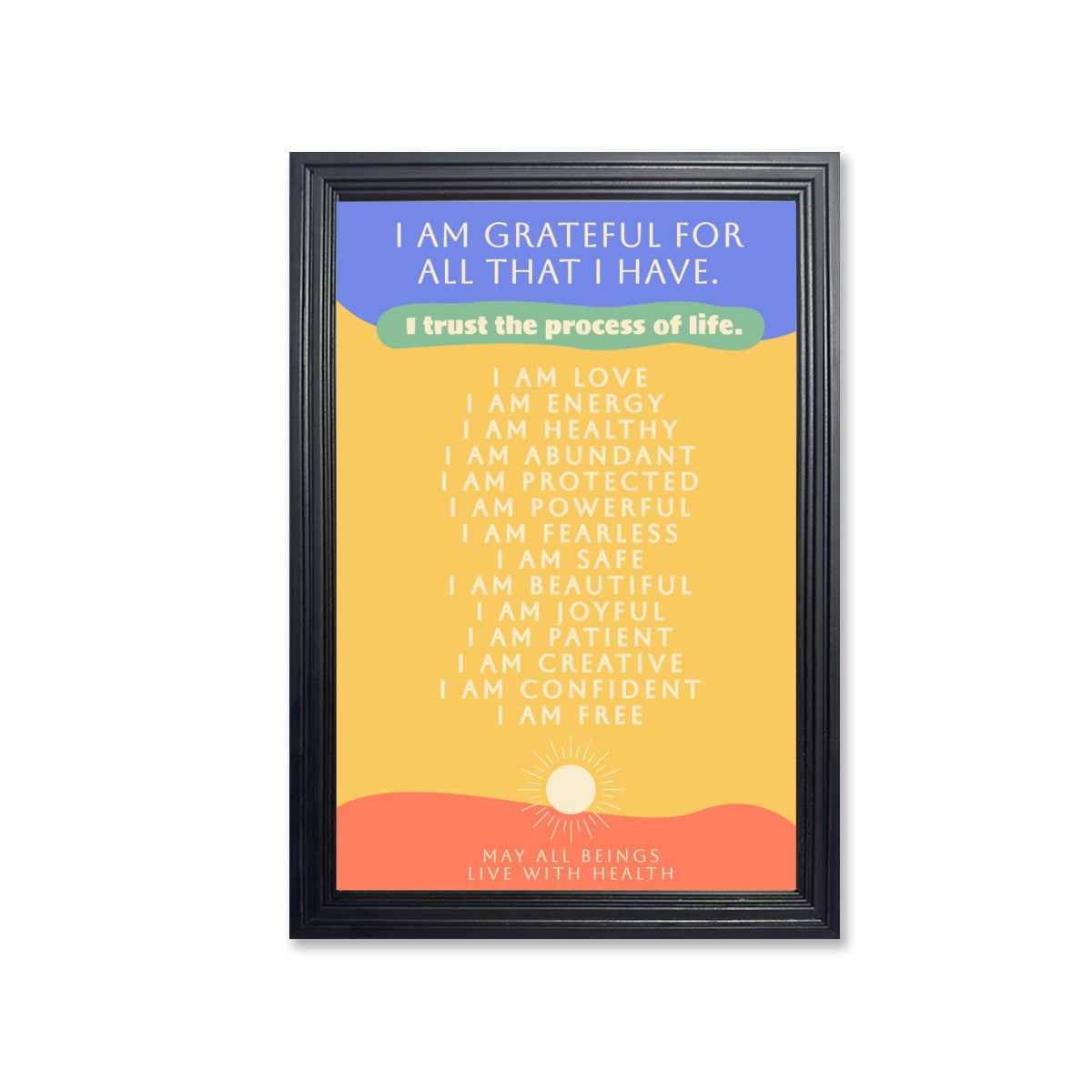 Gratitude Poster – Embrace Positivity and Appreciation