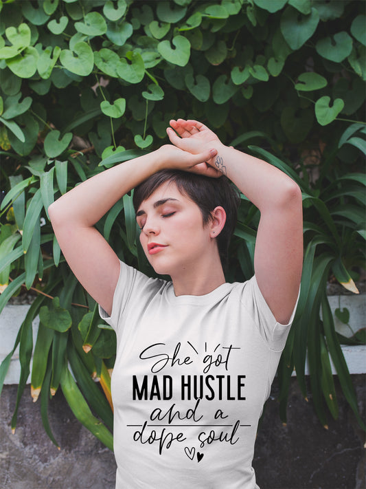 Mad Hustle & Dope Soul Unisex Heavy Cotton Tee