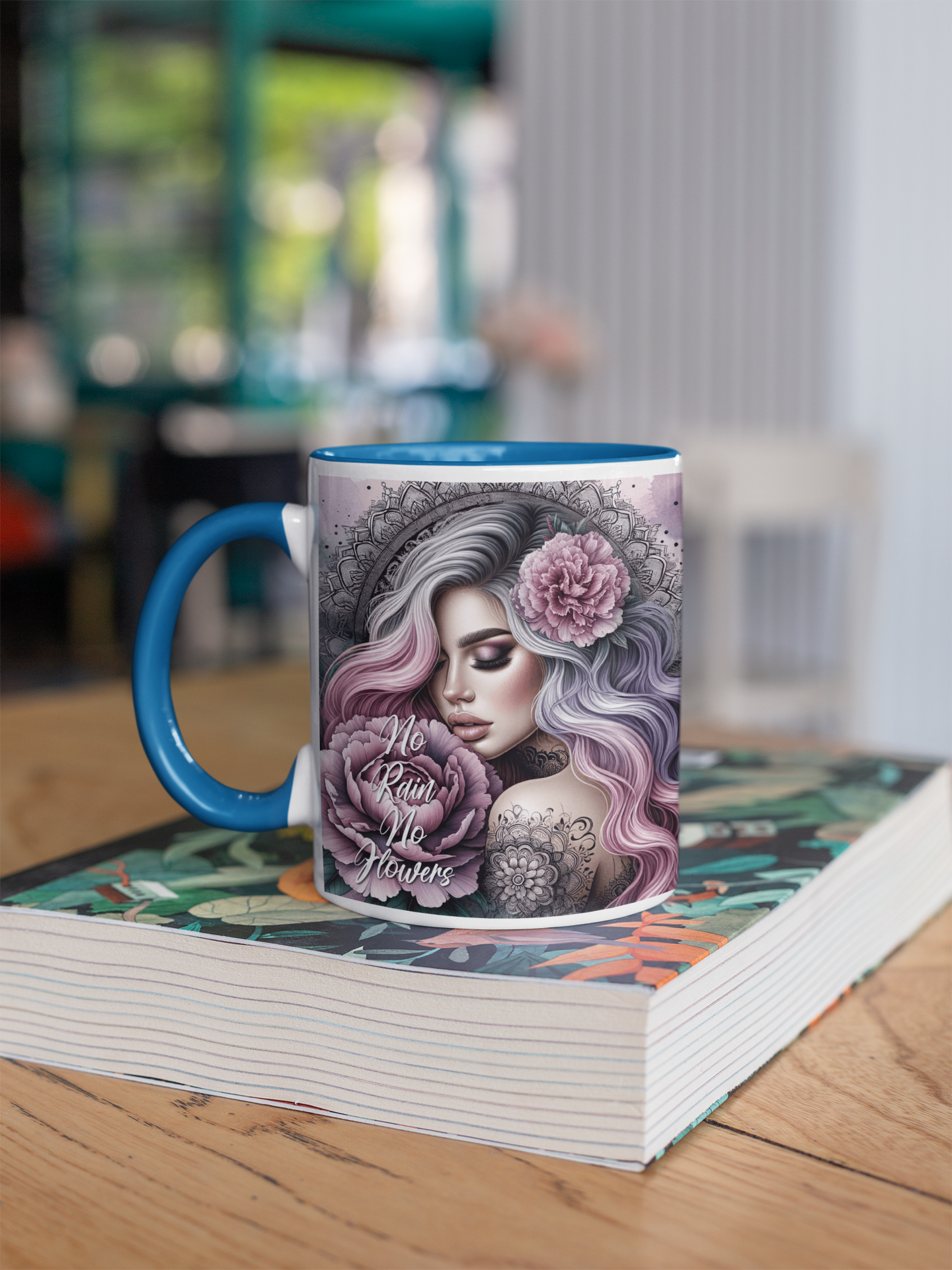No rain no flowers limited Edition Mugs