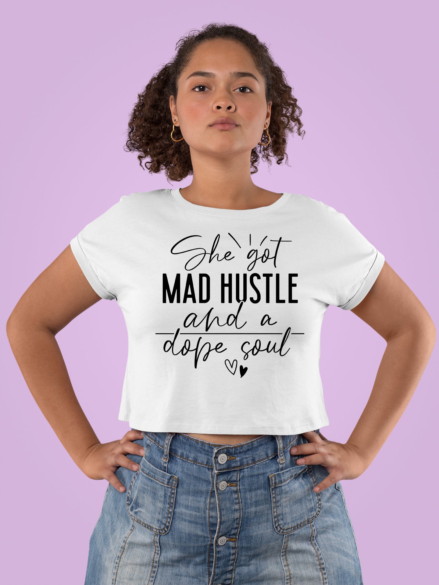 Mad Hustle & Dope Soul Unisex Heavy Cotton Tee