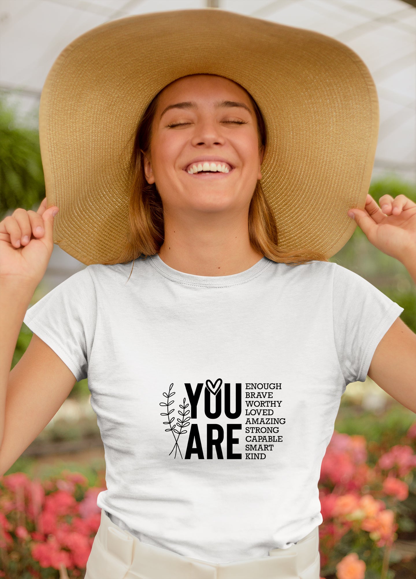 You are Affirmation Heavy Cotton Tee