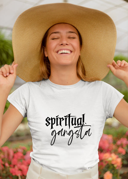 Spiritual gangsta Unisex Heavy Cotton Tee
