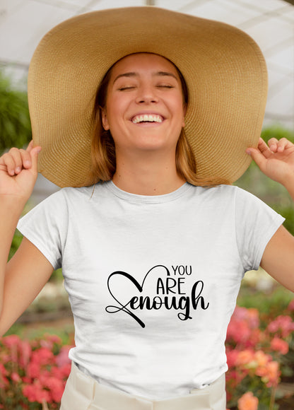 You are enough Unisex Heavy Cotton Tee