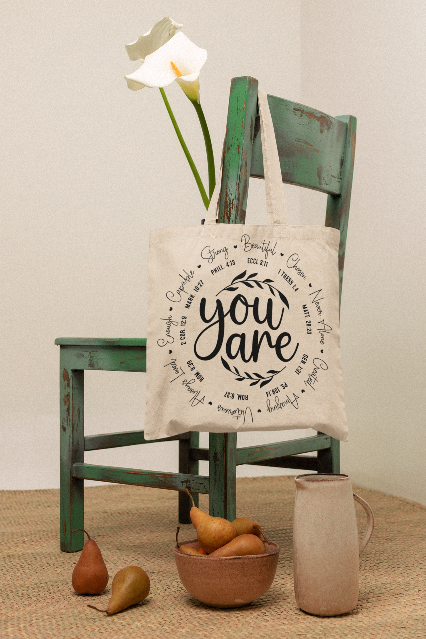 You Are Cotton Canvas Tote Bag