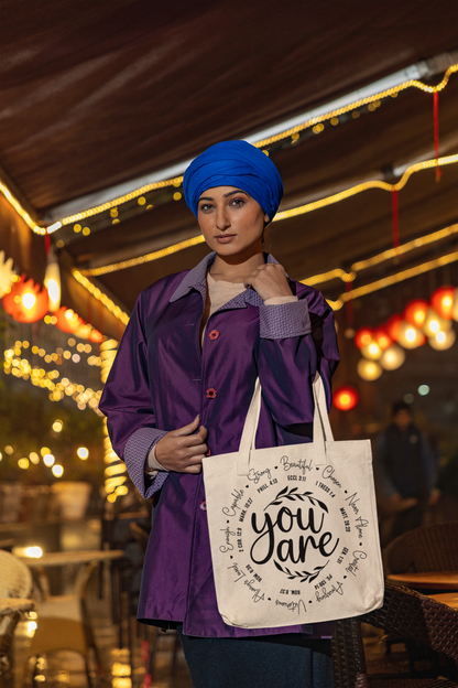 You Are Cotton Canvas Tote Bag