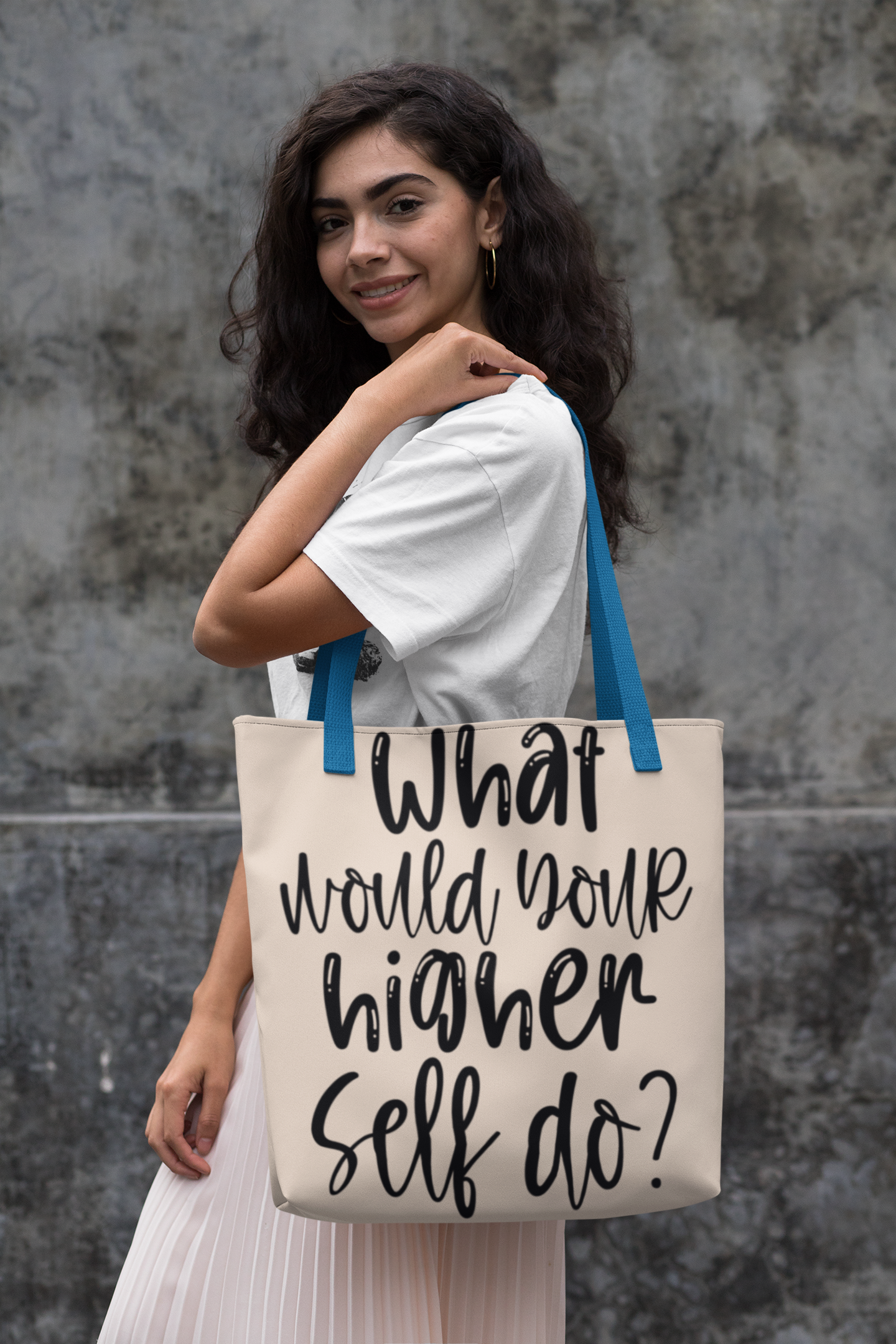 What should your higher self do Cotton Canvas Tote Bag