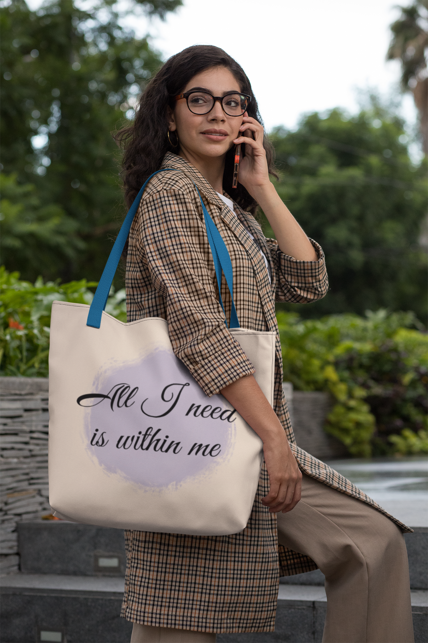 All i need is within me-Custom Tote Bags